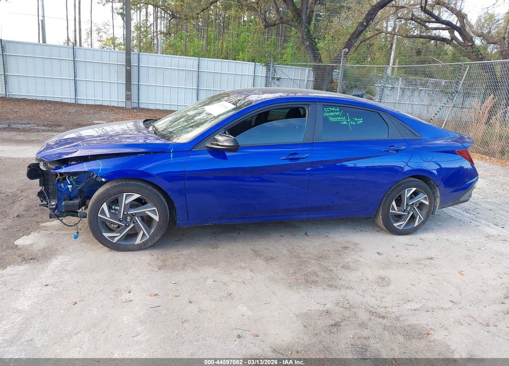 2025 HYUNDAI ELANTRA SEL SPORT VIN: KMHLM4DG7SU891959