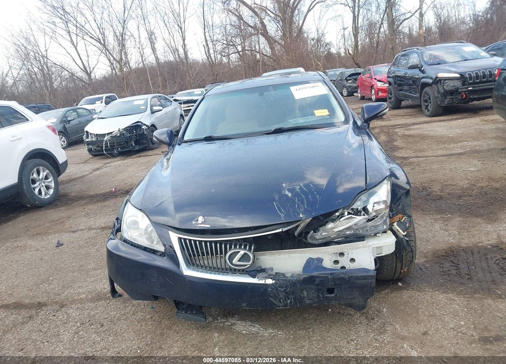 2010 LEXUS IS 250 VIN: JTHBF5C23A5123909