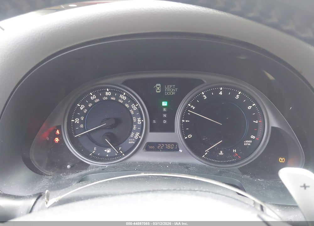 2010 LEXUS IS 250 VIN: JTHBF5C23A5123909