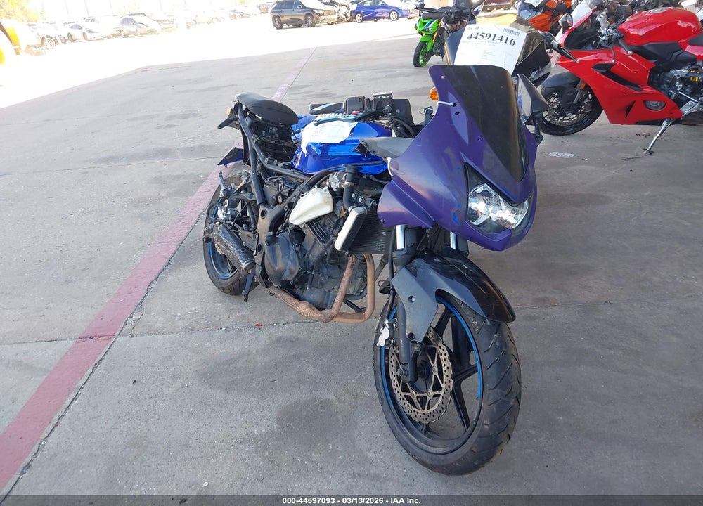 2009 KAWASAKI EX250 J VIN: JKAEXMJ109DA17478
