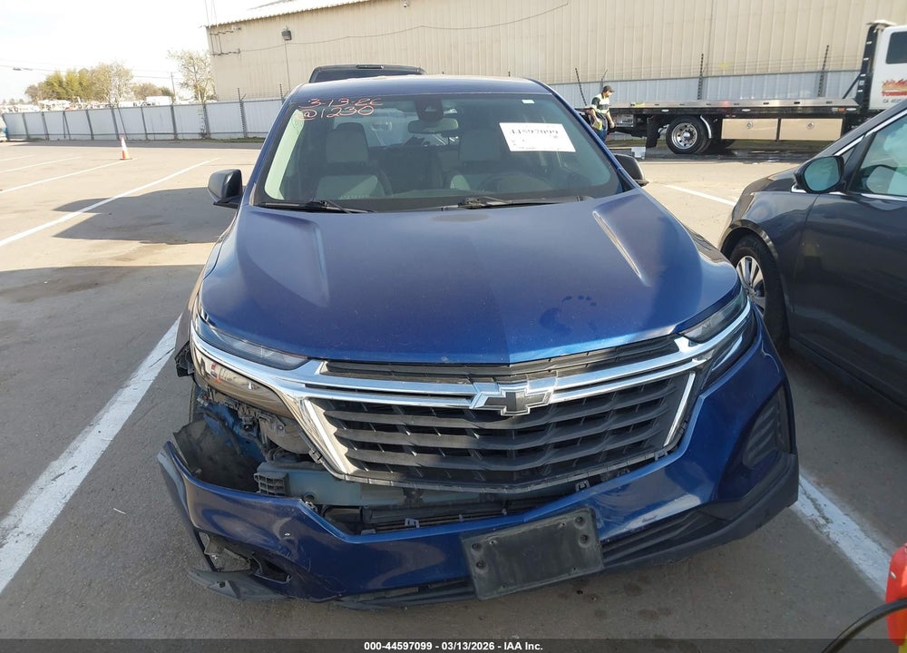 2022 CHEVROLET EQUINOX FWD LS VIN: 3GNAXHEV6NS147126