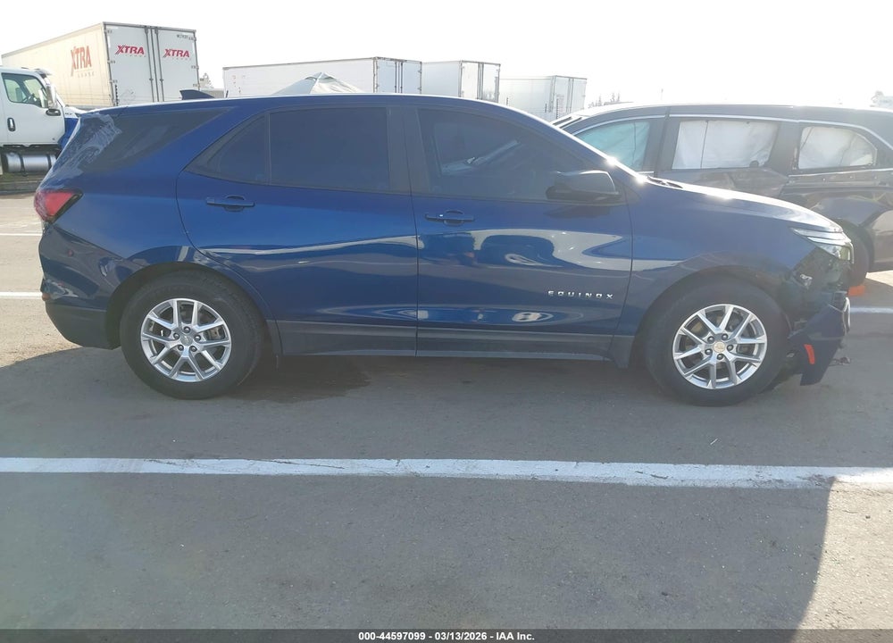 2022 CHEVROLET EQUINOX FWD LS VIN: 3GNAXHEV6NS147126