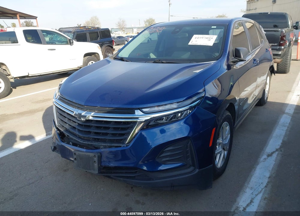 2022 CHEVROLET EQUINOX FWD LS VIN: 3GNAXHEV6NS147126