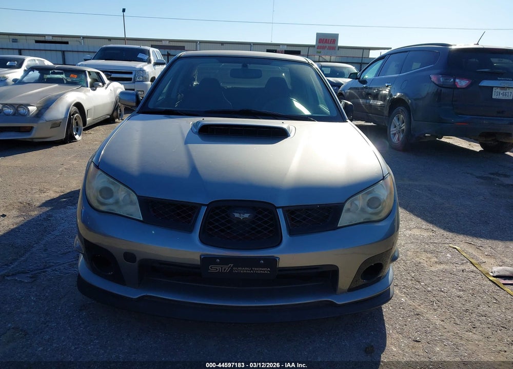 2007 SUBARU IMPREZA WRX VIN: JF1GD76687L524292
