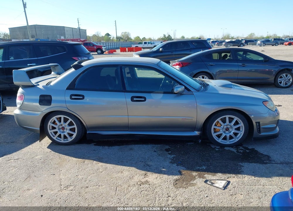 2007 SUBARU IMPREZA WRX VIN: JF1GD76687L524292
