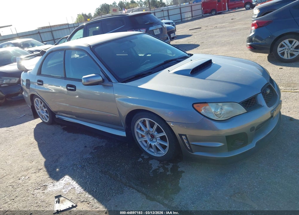 2007 SUBARU IMPREZA WRX VIN: JF1GD76687L524292