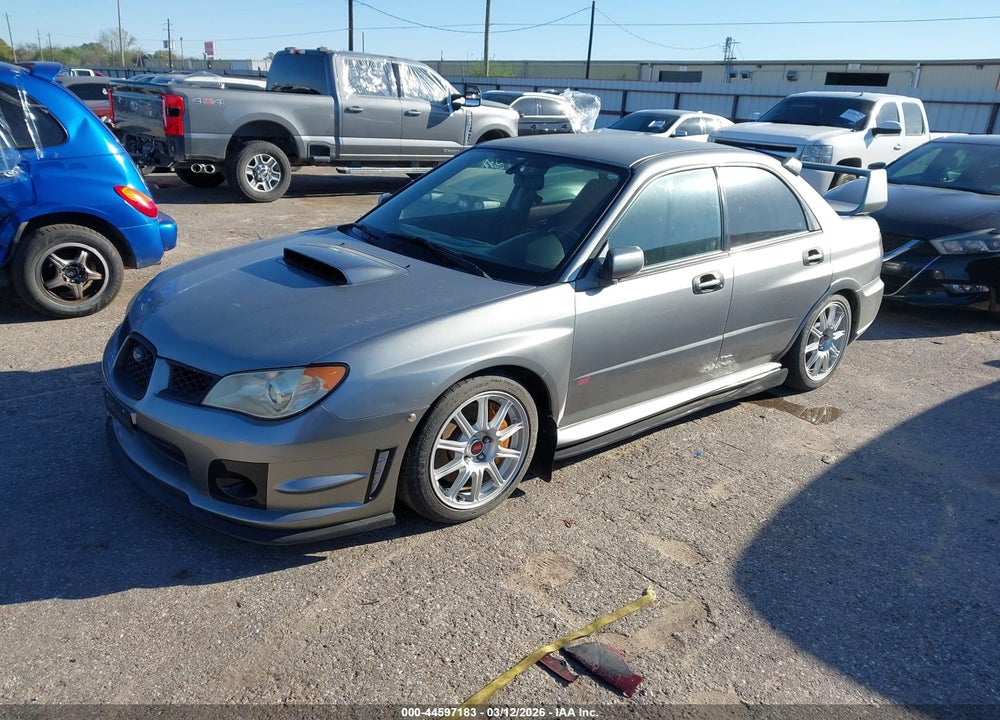 2007 SUBARU IMPREZA WRX VIN: JF1GD76687L524292