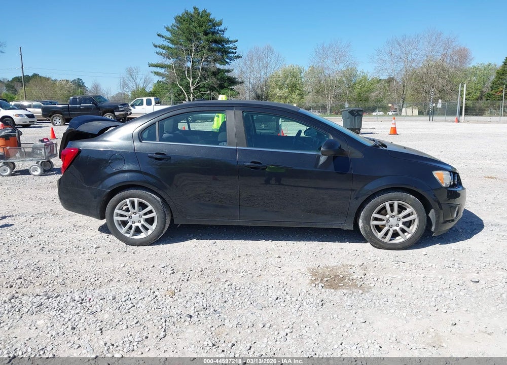 2014 CHEVROLET SONIC LT AUTO VIN: 1G1JC5SH5E4122809