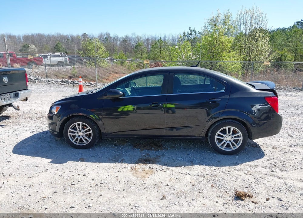 2014 CHEVROLET SONIC LT AUTO VIN: 1G1JC5SH5E4122809