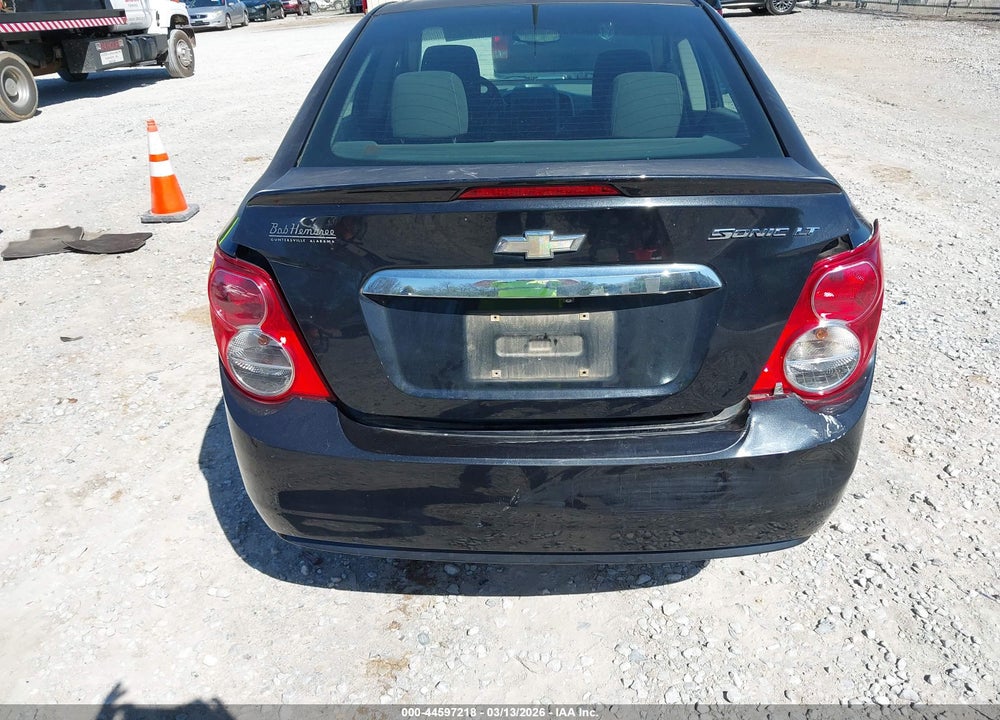 2014 CHEVROLET SONIC LT AUTO VIN: 1G1JC5SH5E4122809