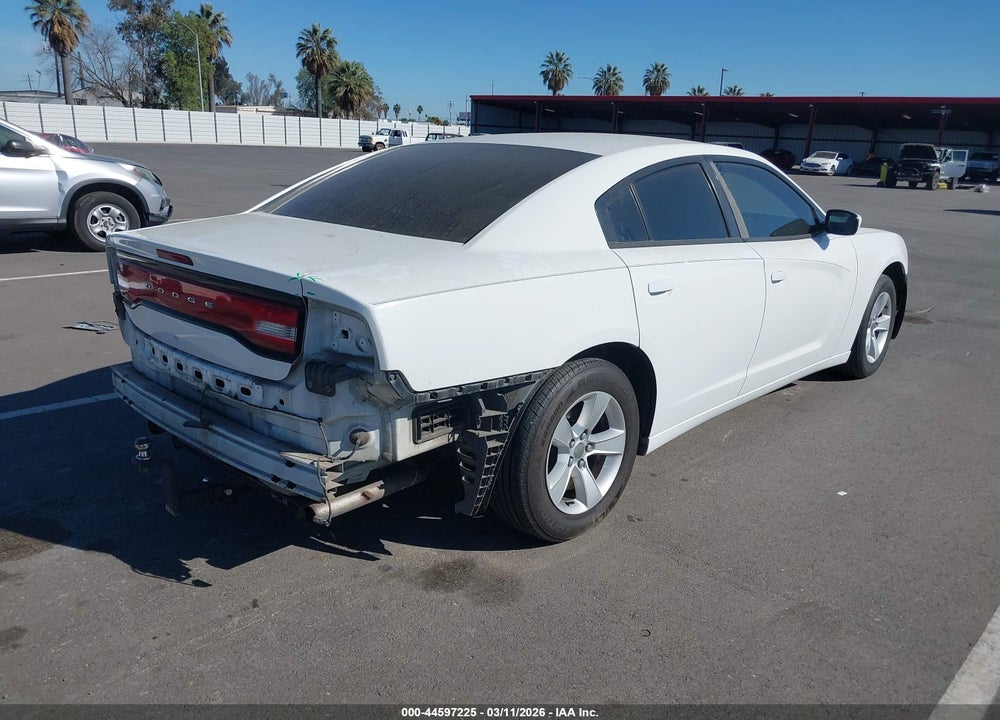 2012 DODGE CHARGER SE VIN: 2C3CDXBG9CH207558
