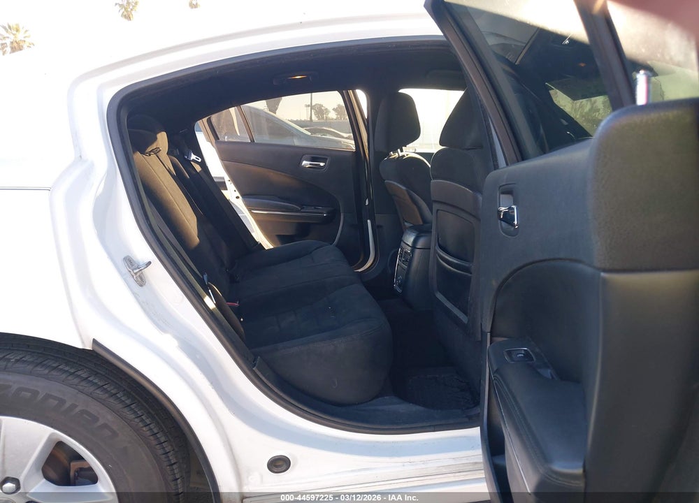 2012 DODGE CHARGER SE VIN: 2C3CDXBG9CH207558