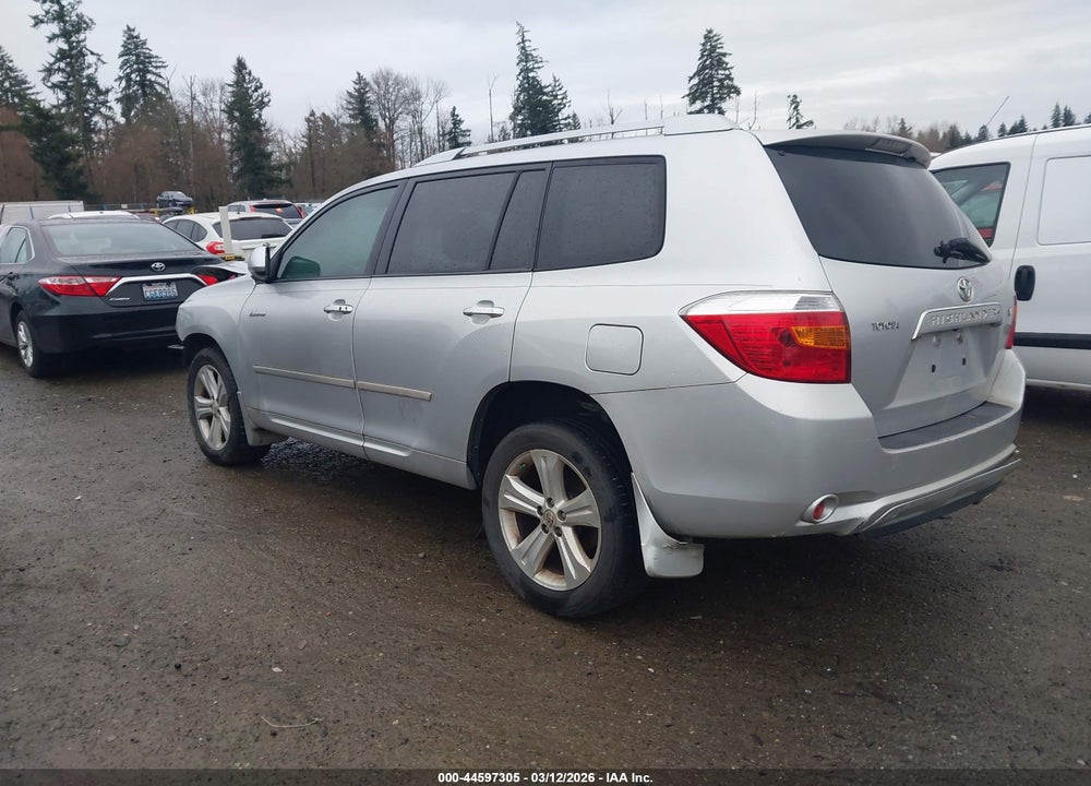 2009 TOYOTA HIGHLANDER LIMITED VIN: JTEDS42A192072203