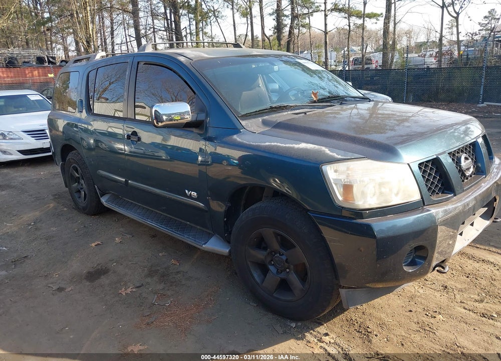 2005 NISSAN ARMADA SE VIN: 5N1AA08B55N724070