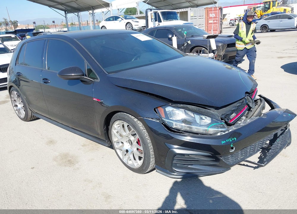 2018 VOLKSWAGEN GOLF GTI 2.0T AUTOBAHN/2.0T S/2.0T SE VIN: 3VW547AU6JM297176