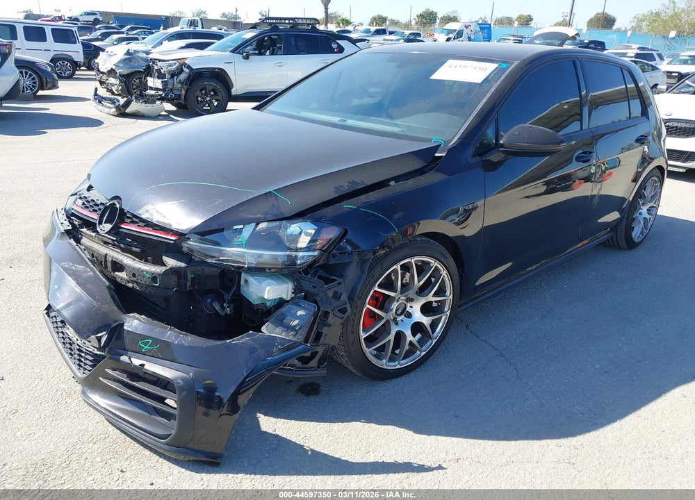 2018 VOLKSWAGEN GOLF GTI 2.0T AUTOBAHN/2.0T S/2.0T SE VIN: 3VW547AU6JM297176