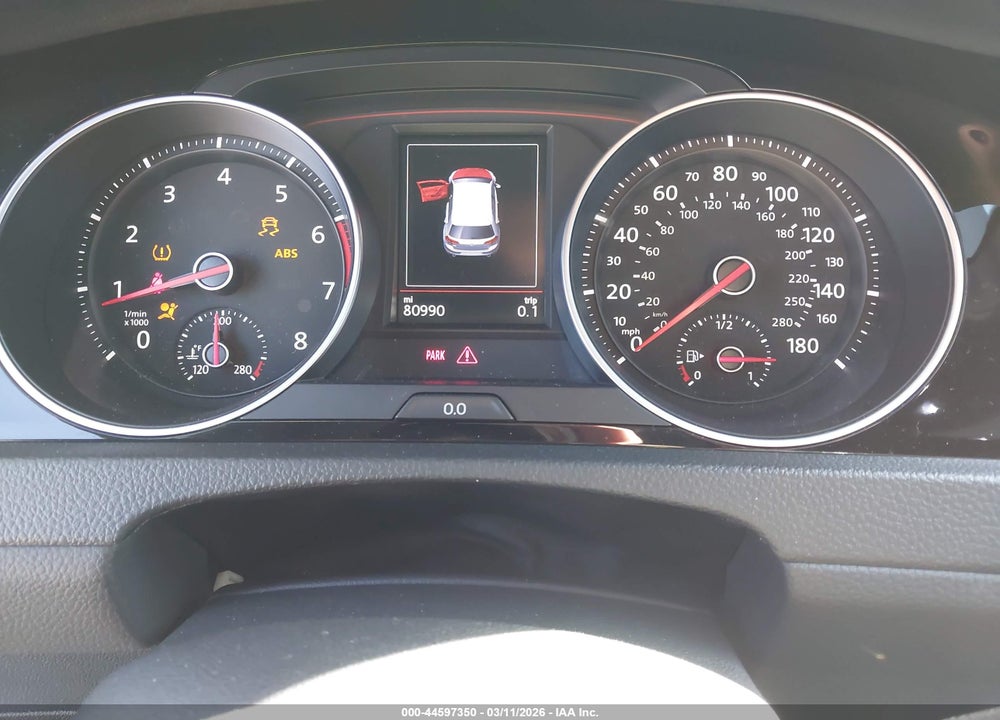 2018 VOLKSWAGEN GOLF GTI 2.0T AUTOBAHN/2.0T S/2.0T SE VIN: 3VW547AU6JM297176