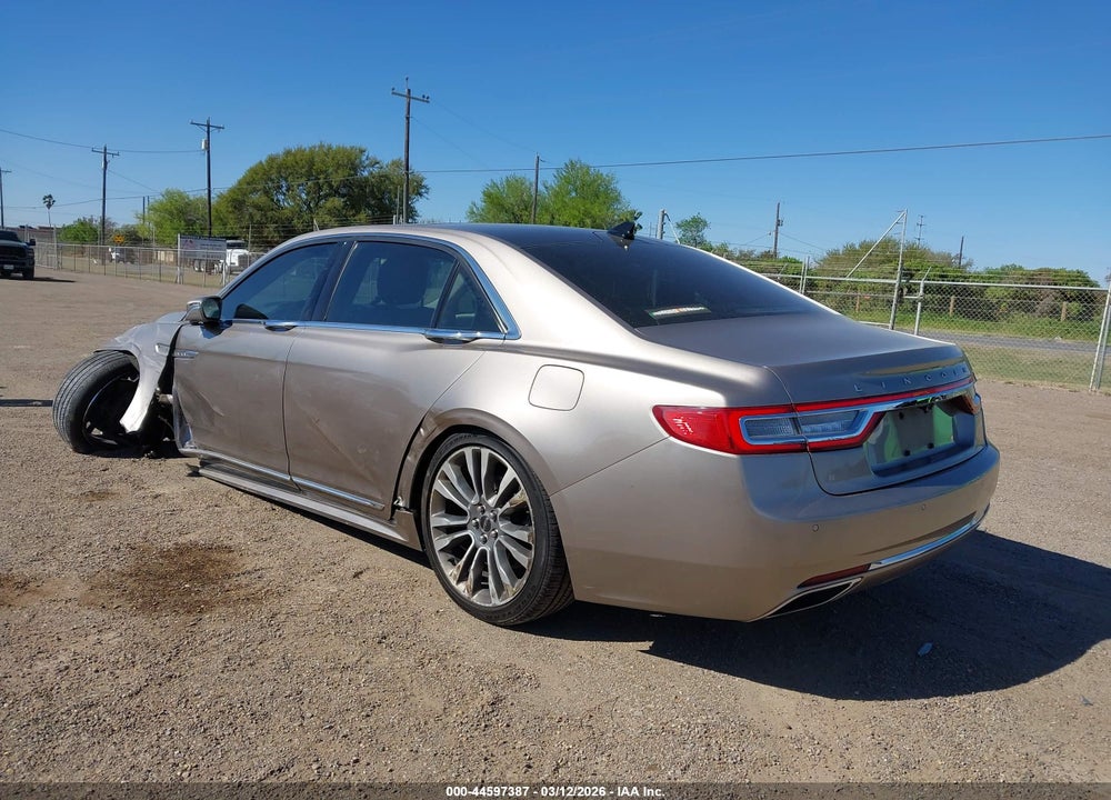 2018 LINCOLN CONTINENTAL SELECT VIN: 1LN6L9SK5J5602011