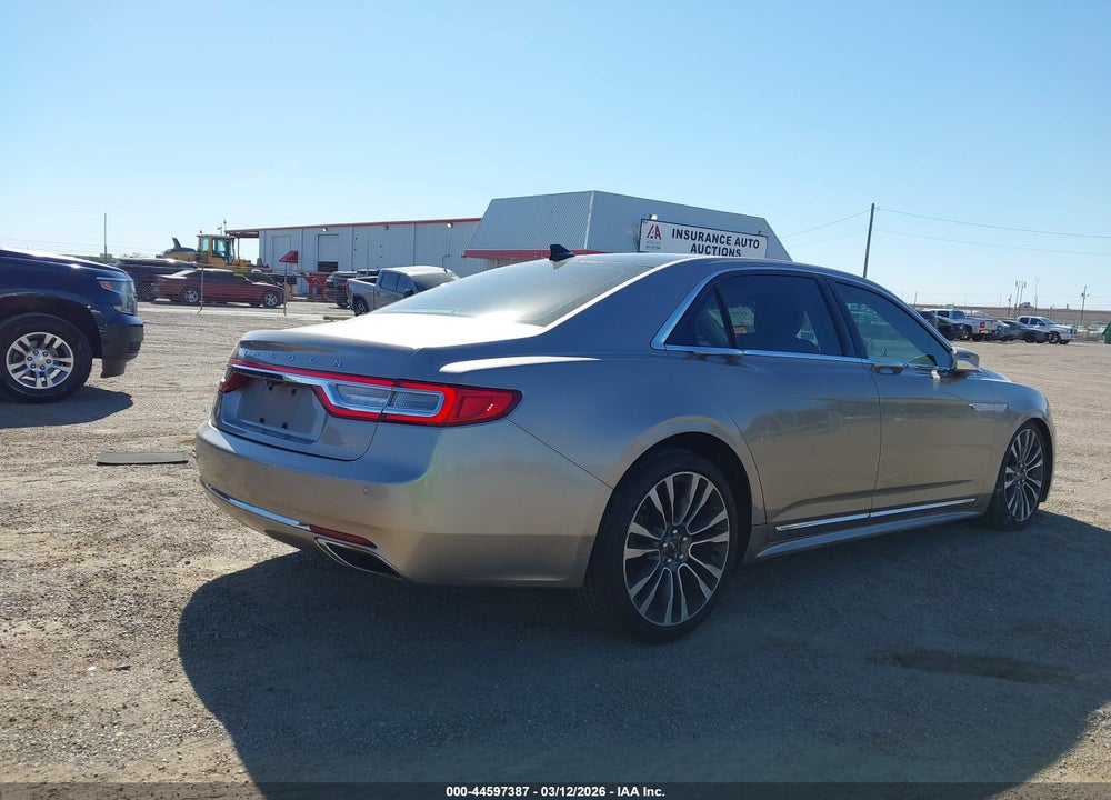 2018 LINCOLN CONTINENTAL SELECT VIN: 1LN6L9SK5J5602011
