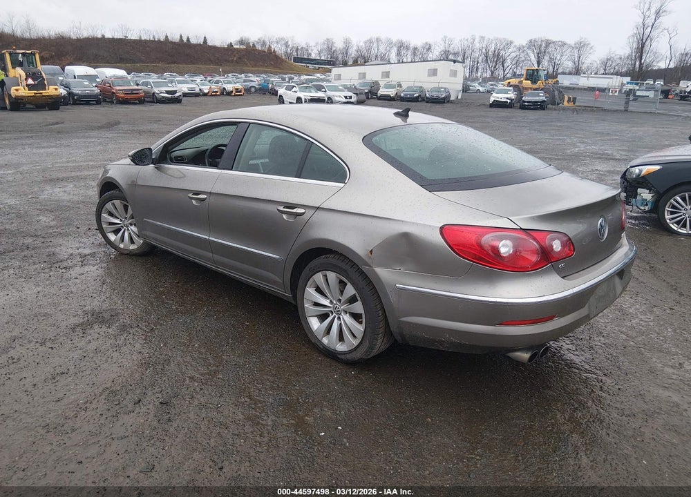2012 VOLKSWAGEN CC SPORT VIN: WVWMP7AN9CE552636