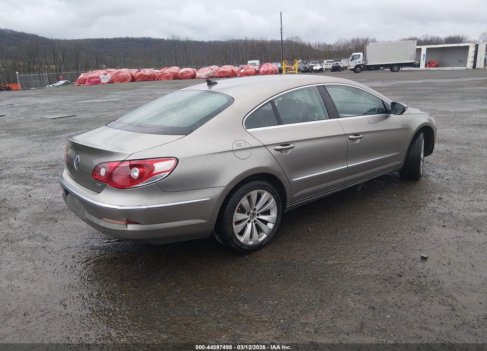 2012 VOLKSWAGEN CC SPORT VIN: WVWMP7AN9CE552636