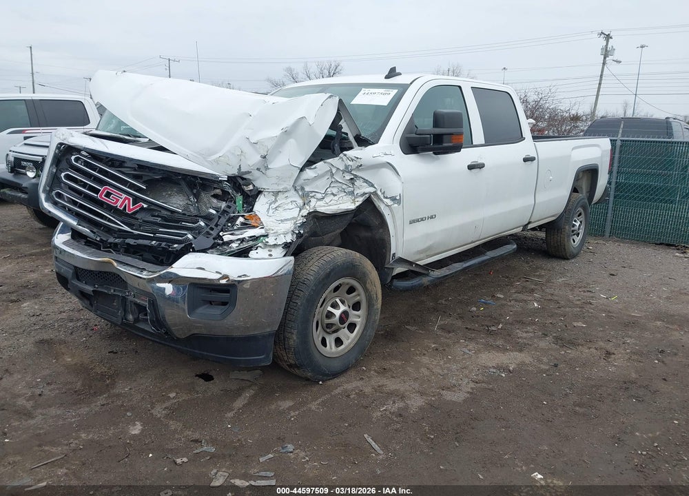 2016 GMC SIERRA 2500HD VIN: 1GT12REG6GF262282