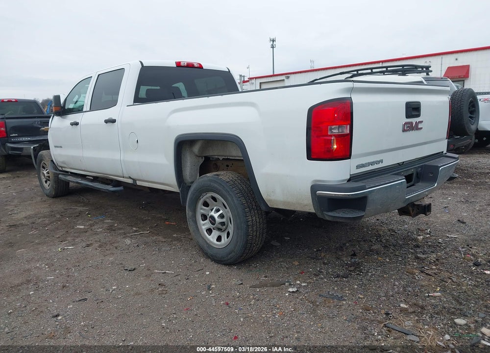 2016 GMC SIERRA 2500HD VIN: 1GT12REG6GF262282