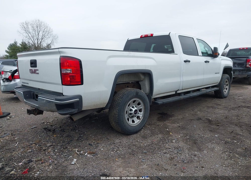 2016 GMC SIERRA 2500HD VIN: 1GT12REG6GF262282