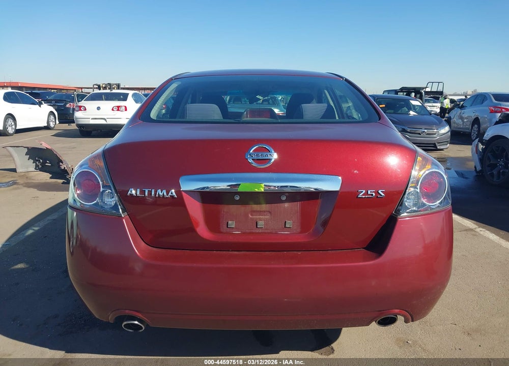 2011 NISSAN ALTIMA 2.5 S VIN: 1N4AL2AP7BN506214
