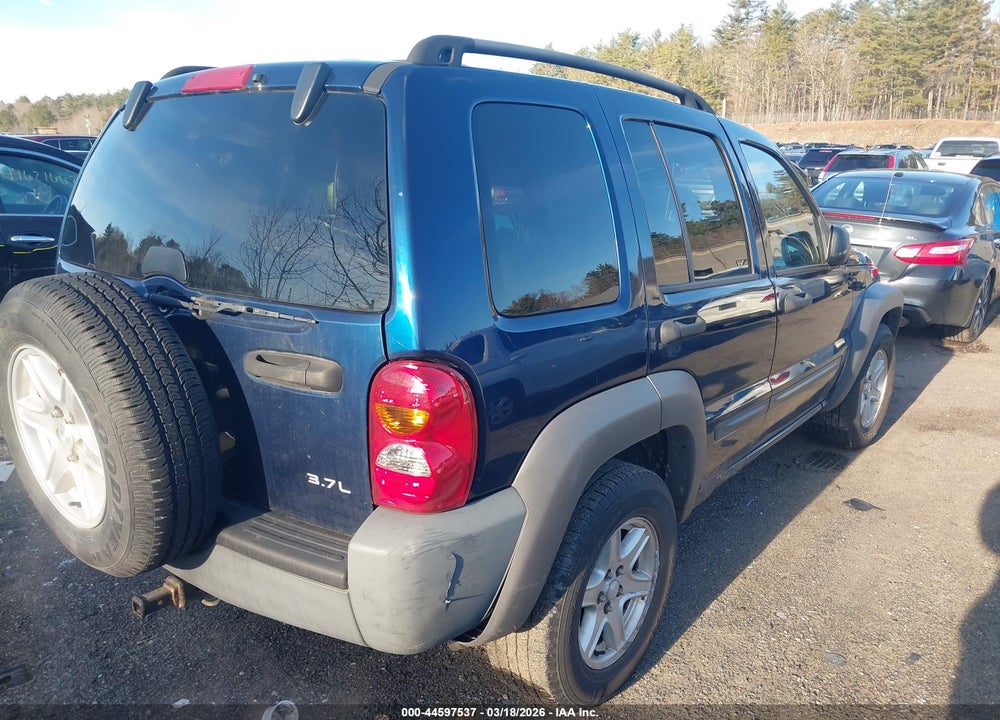 2004 JEEP LIBERTY SPORT VIN: 1J4GL48K14W258379