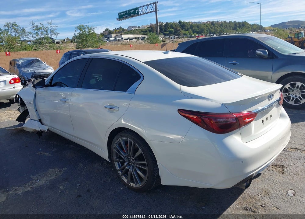 2018 INFINITI Q50 3.0T RED SPORT 400 VIN: JN1FV7AP3JM461657