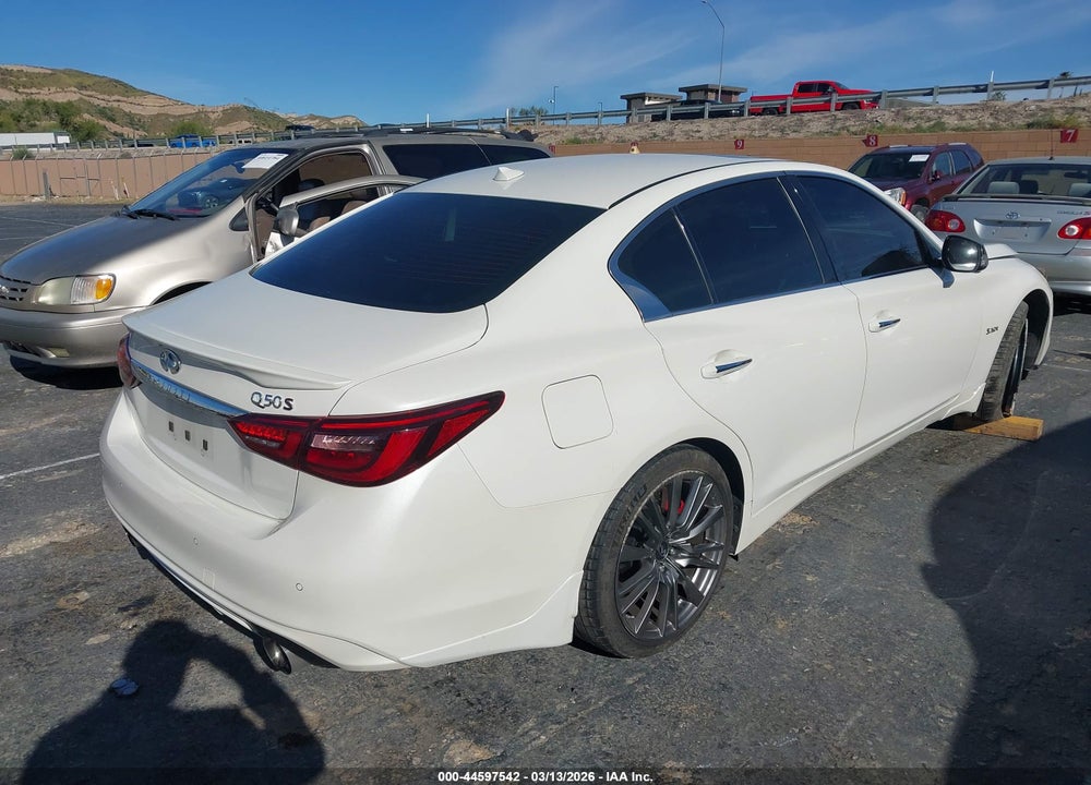 2018 INFINITI Q50 3.0T RED SPORT 400 VIN: JN1FV7AP3JM461657