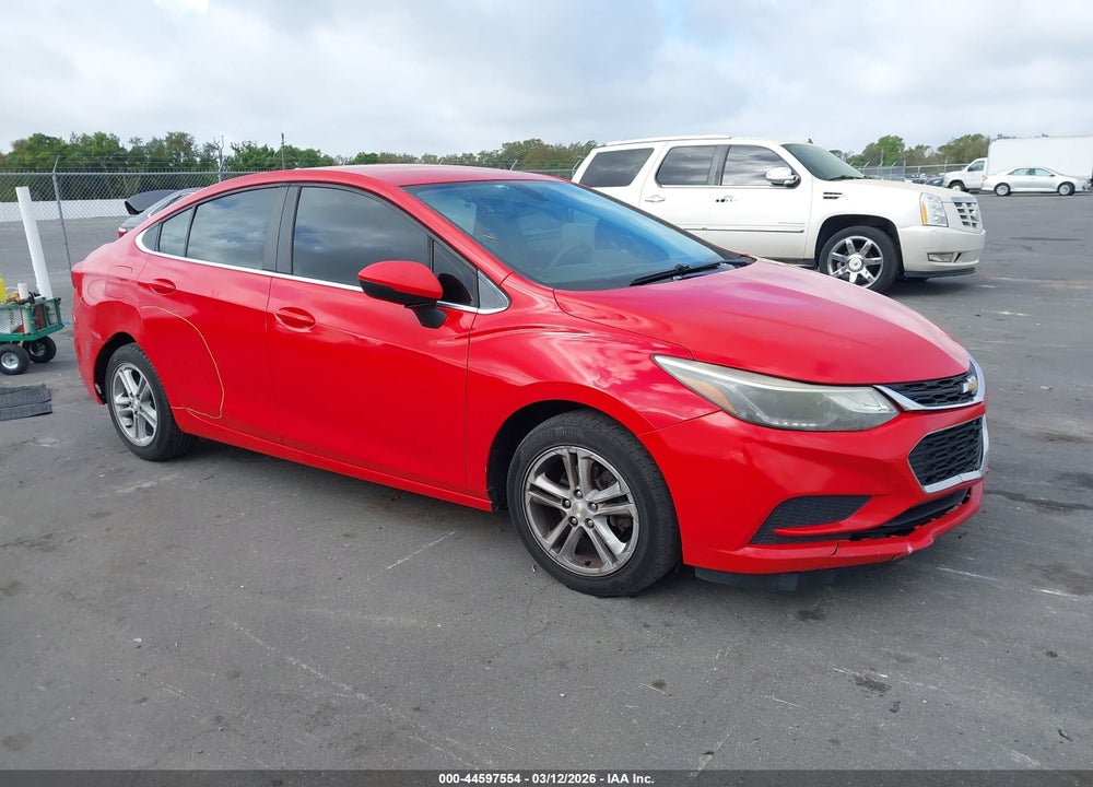 2016 CHEVROLET CRUZE LT AUTO VIN: 1G1BE5SM2G7278402