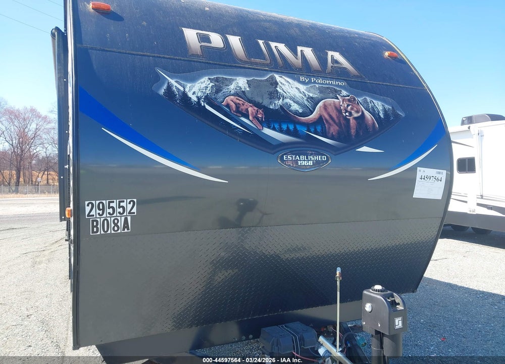 2020 FOREST RIVER PUMA VIN: 4X4TPUH21LP081750