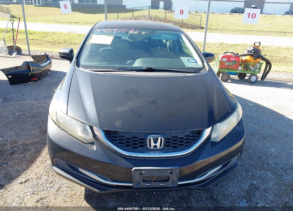 2014 HONDA CIVIC LX VIN: 19XFB2F5XEE267339