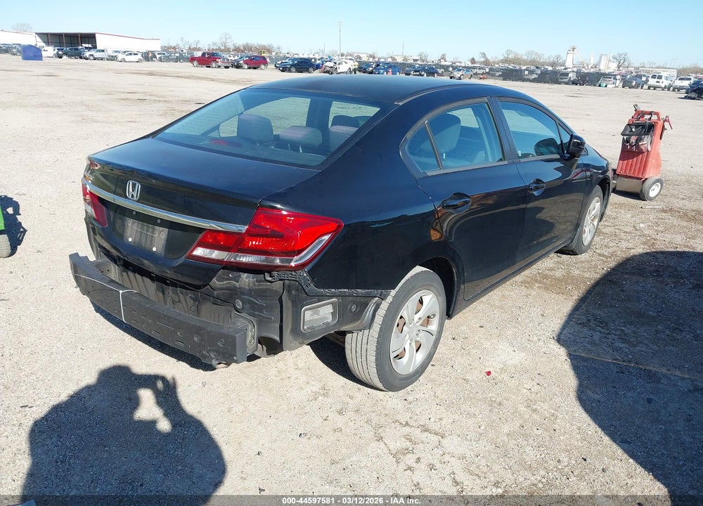 2014 HONDA CIVIC LX VIN: 19XFB2F5XEE267339
