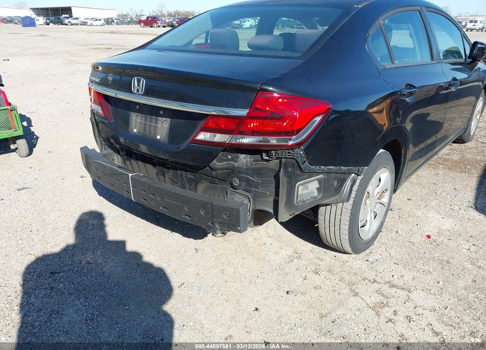 2014 HONDA CIVIC LX VIN: 19XFB2F5XEE267339