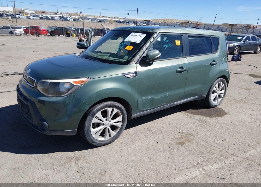 2014 KIA SOUL + VIN: KNDJP3A57E7019560