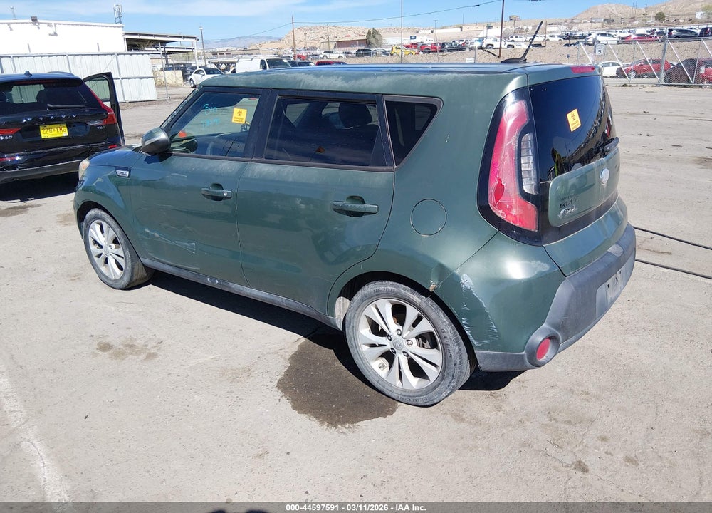 2014 KIA SOUL + VIN: KNDJP3A57E7019560