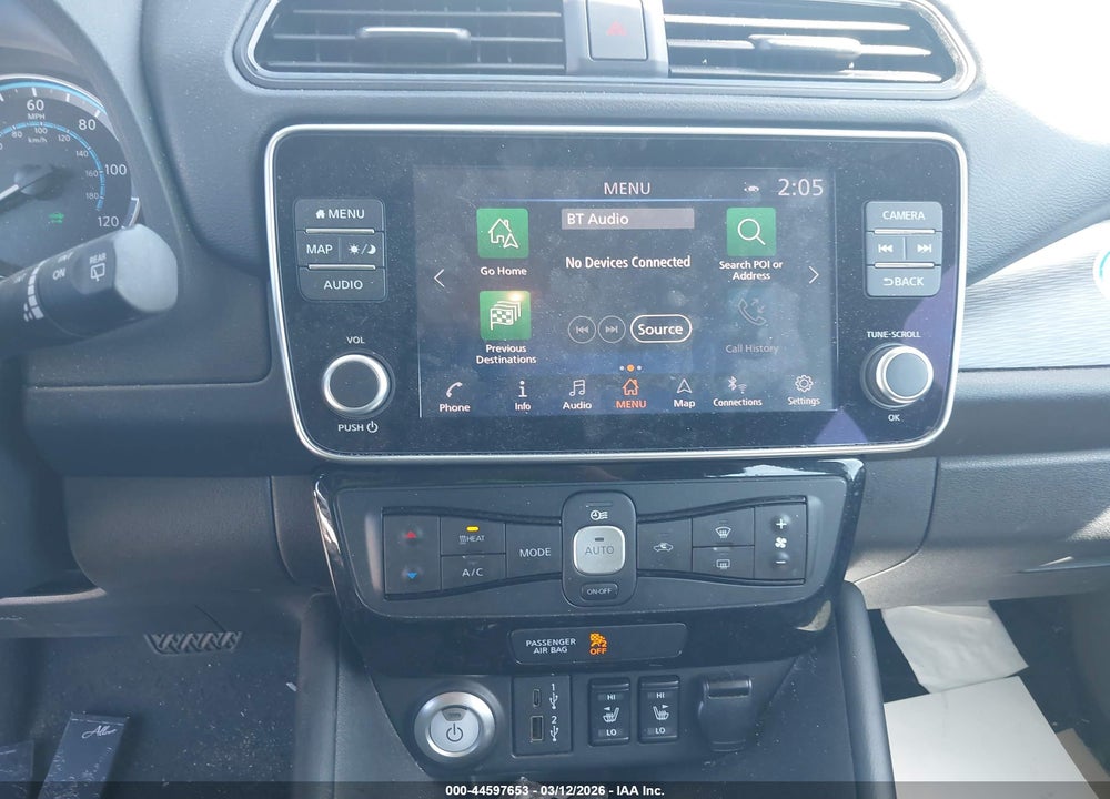 2023 NISSAN LEAF SV PLUS 60 KWH VIN: 1N4CZ1CVXPC558338