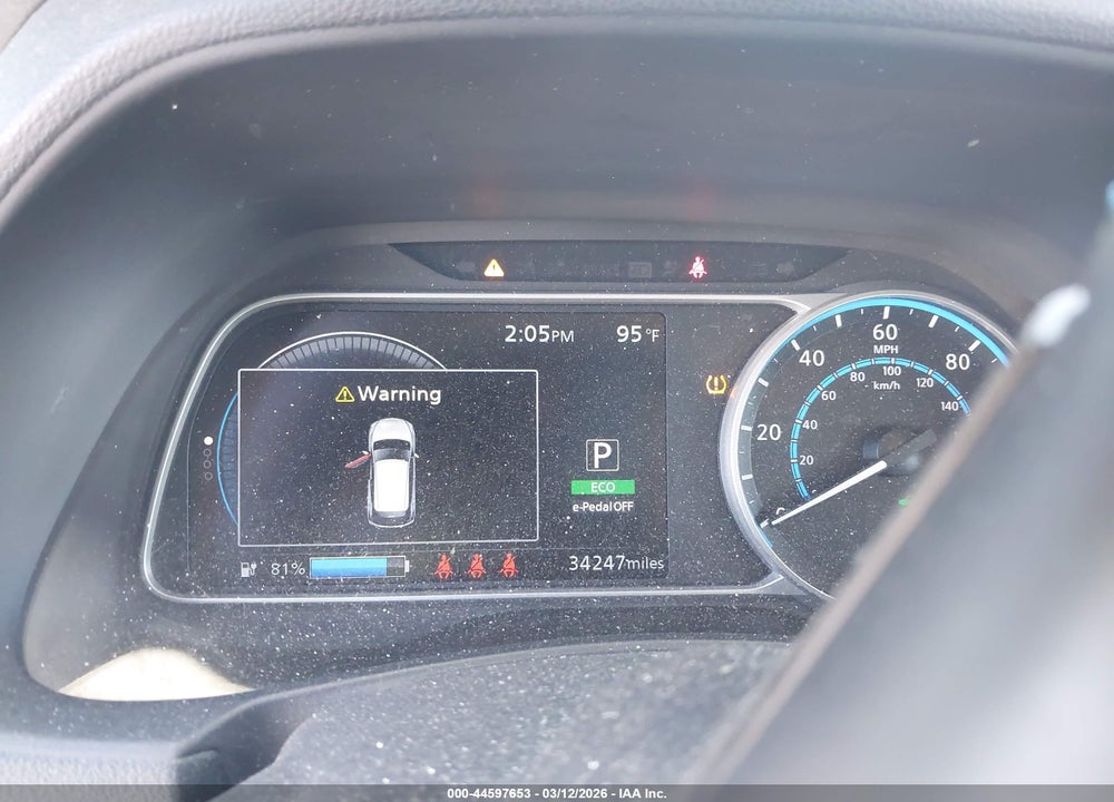 2023 NISSAN LEAF SV PLUS 60 KWH VIN: 1N4CZ1CVXPC558338
