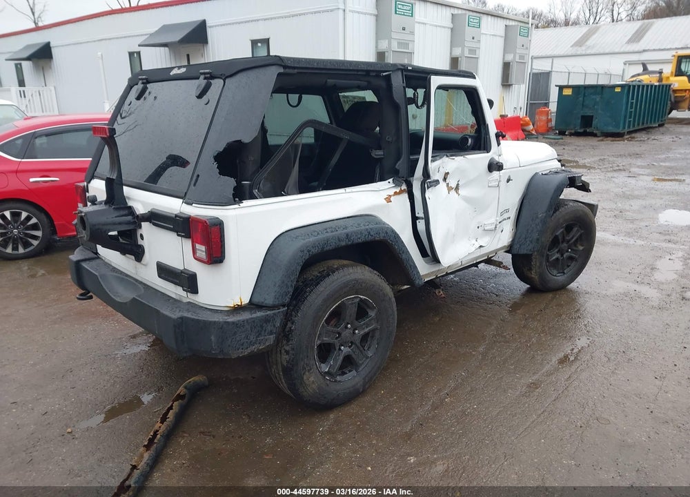 2013 JEEP WRANGLER SPORT VIN: 1C4AJWAG8DL632507