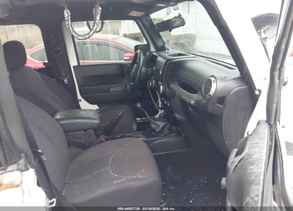 2013 JEEP WRANGLER SPORT VIN: 1C4AJWAG8DL632507