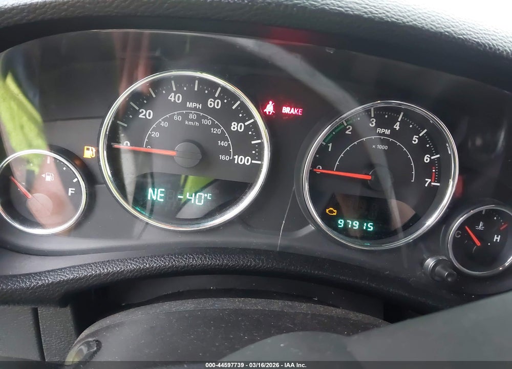 2013 JEEP WRANGLER SPORT VIN: 1C4AJWAG8DL632507