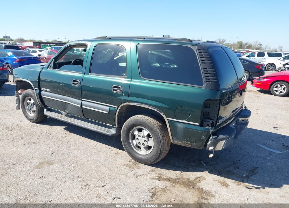 2003 CHEVROLET TAHOE LS VIN: 1GNEC13V73R316237