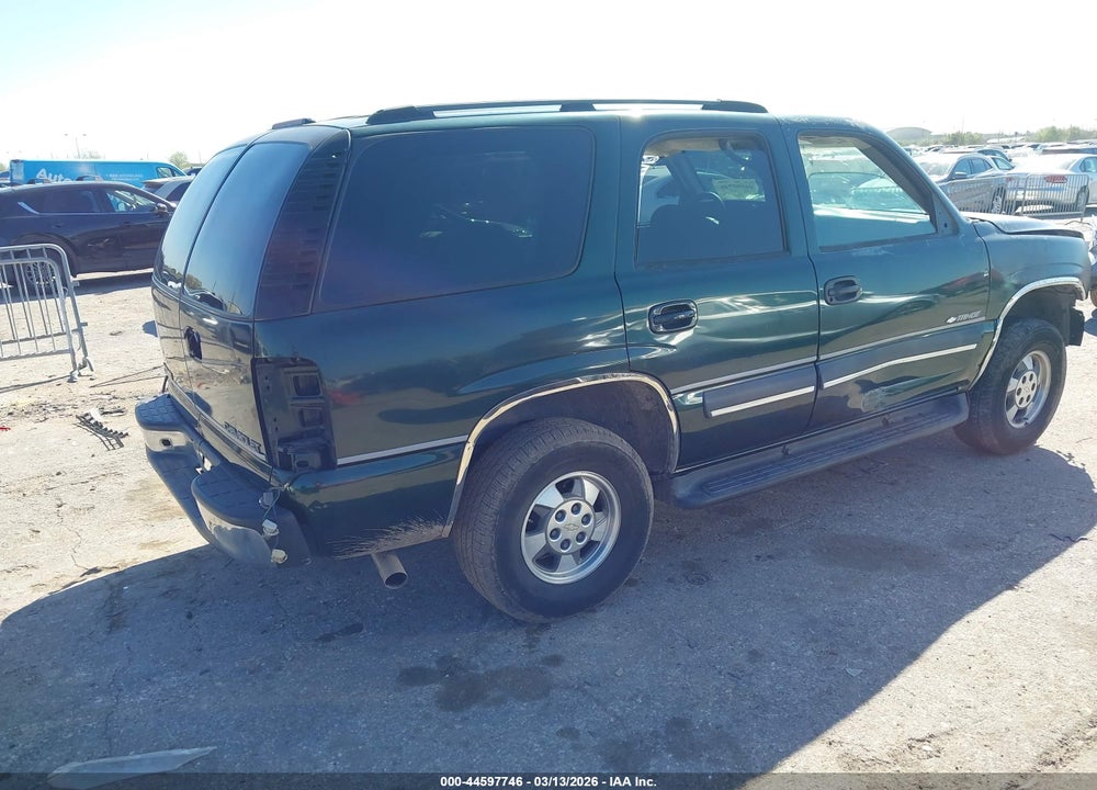 2003 CHEVROLET TAHOE LS VIN: 1GNEC13V73R316237
