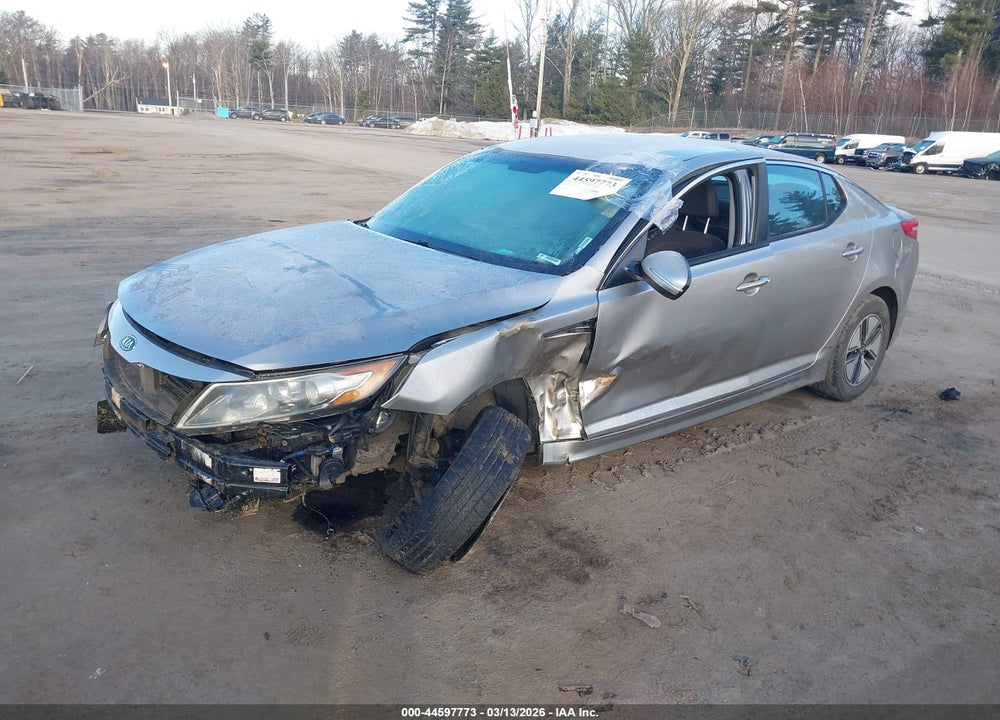 2011 KIA OPTIMA HYBRID EX VIN: KNAGM4AD9B5000478