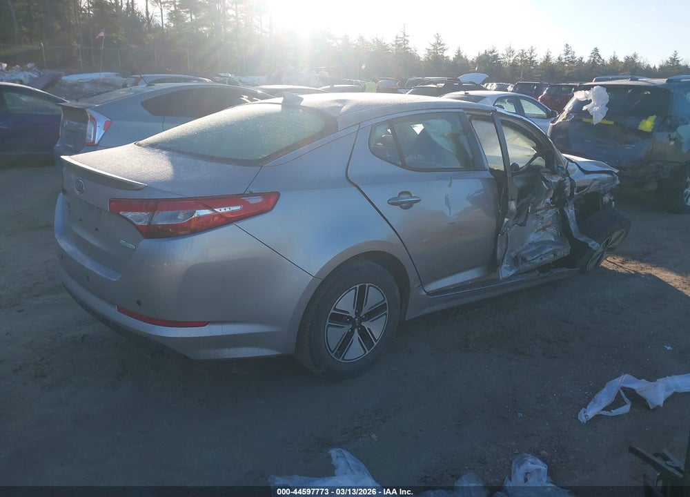 2011 KIA OPTIMA HYBRID EX VIN: KNAGM4AD9B5000478