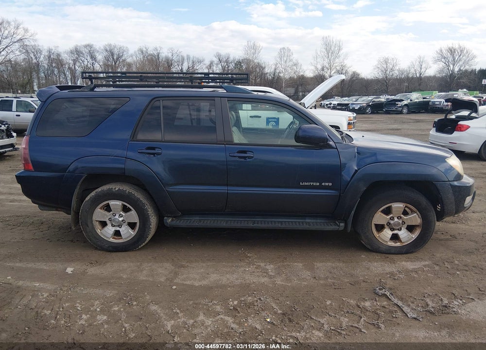 2005 TOYOTA 4RUNNER LIMITED V8 VIN: JTEBT17RX58024868