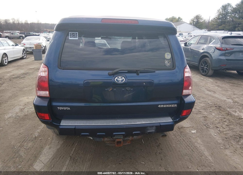 2005 TOYOTA 4RUNNER LIMITED V8 VIN: JTEBT17RX58024868
